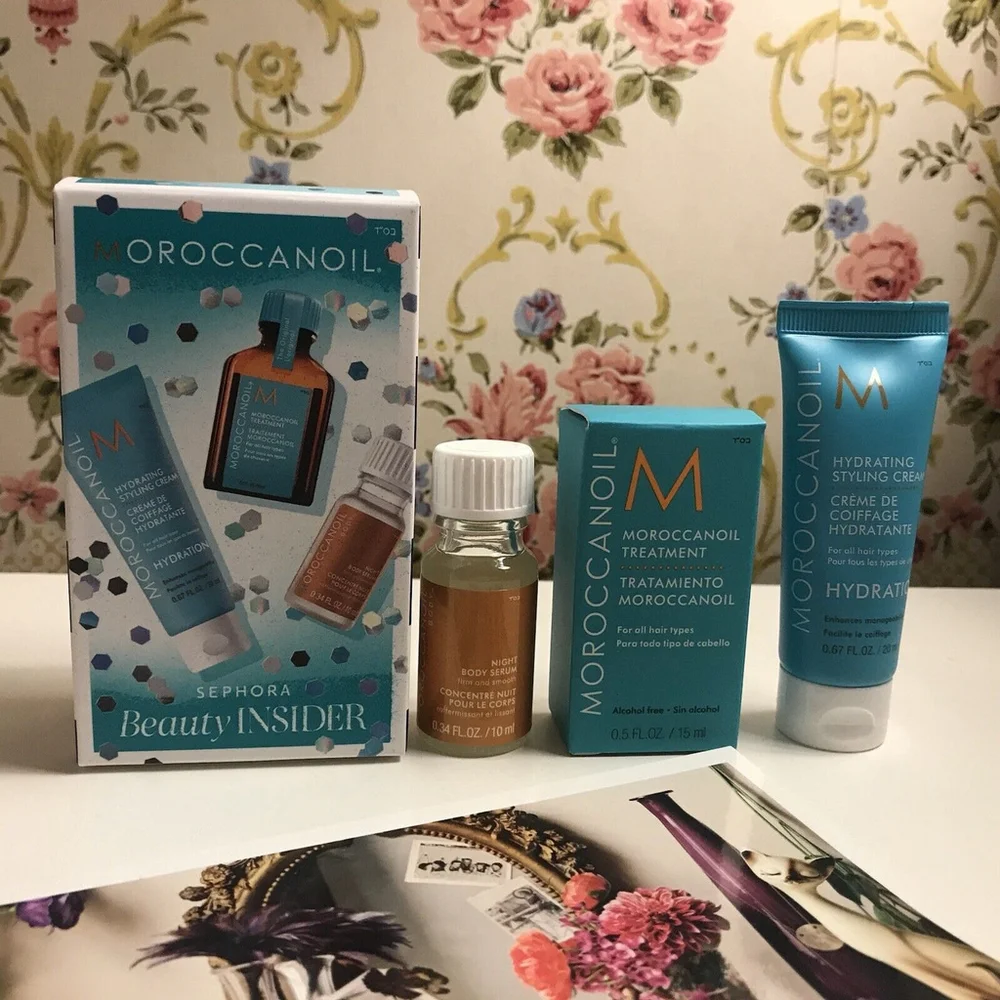 SEPHORA BEAUTY INSIDER MOROCCAN OILS BIRTHDAY - Set Of 3 NEW